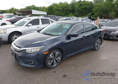 2016 Honda Civic Ex-L из США, поврежденный, VIN 19XFC1F73GE018909